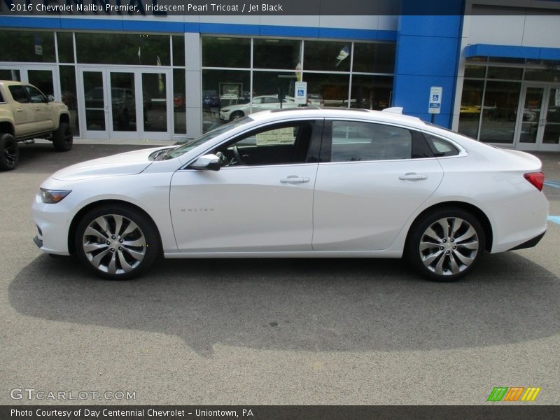 Iridescent Pearl Tricoat / Jet Black 2016 Chevrolet Malibu Premier