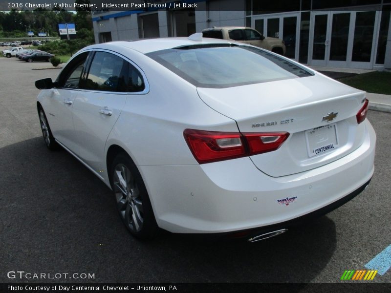Iridescent Pearl Tricoat / Jet Black 2016 Chevrolet Malibu Premier