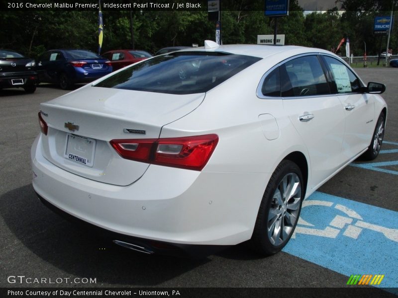 Iridescent Pearl Tricoat / Jet Black 2016 Chevrolet Malibu Premier