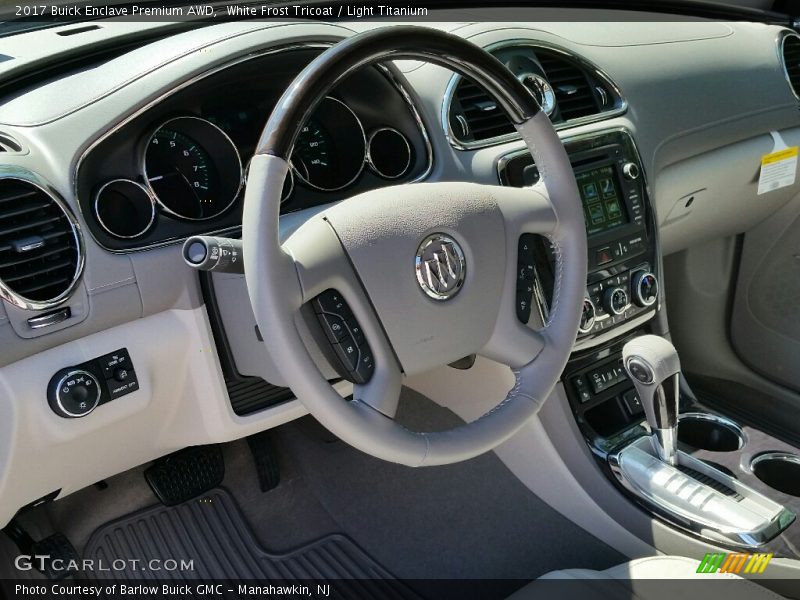 Light Titanium Interior - 2017 Enclave Premium AWD 