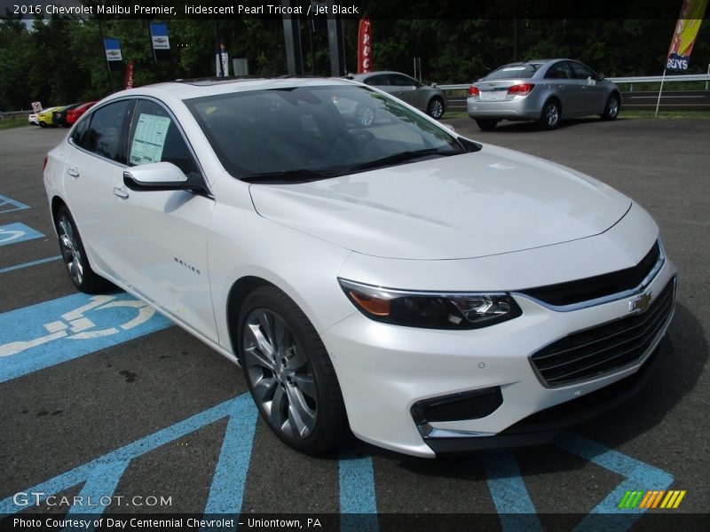 Iridescent Pearl Tricoat / Jet Black 2016 Chevrolet Malibu Premier