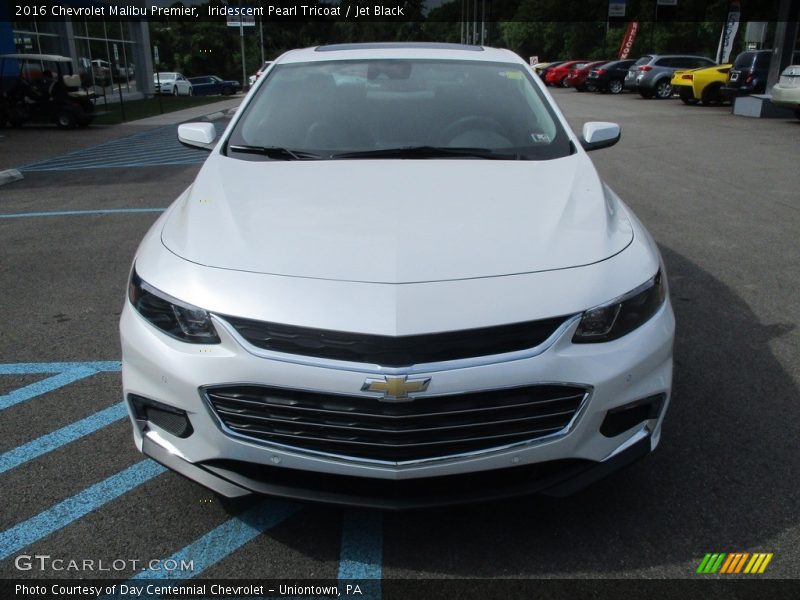 Iridescent Pearl Tricoat / Jet Black 2016 Chevrolet Malibu Premier