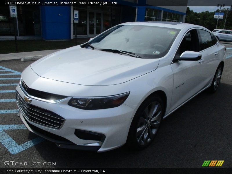 Iridescent Pearl Tricoat / Jet Black 2016 Chevrolet Malibu Premier