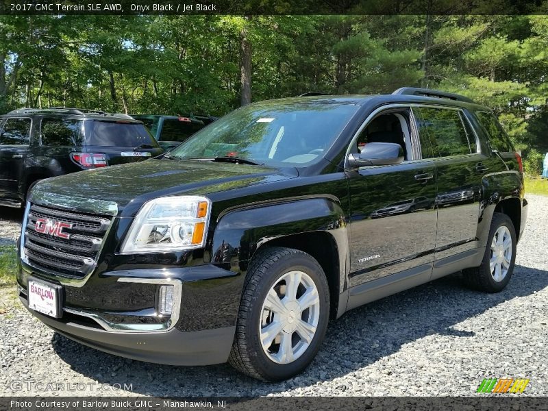 Onyx Black / Jet Black 2017 GMC Terrain SLE AWD