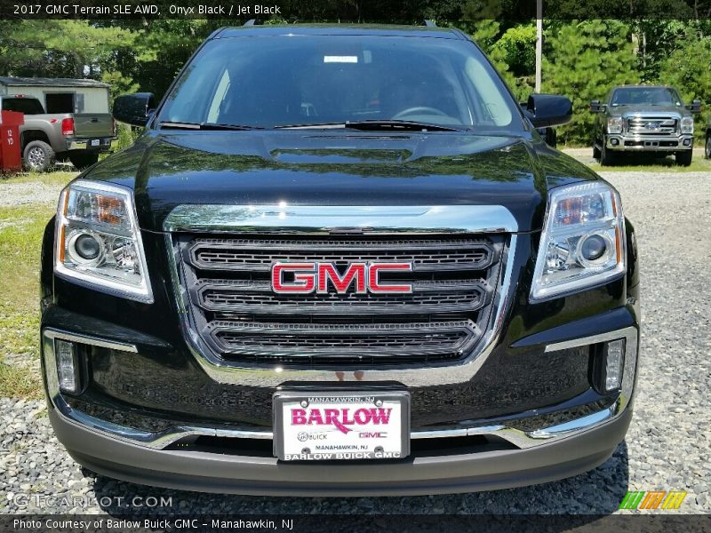 Onyx Black / Jet Black 2017 GMC Terrain SLE AWD