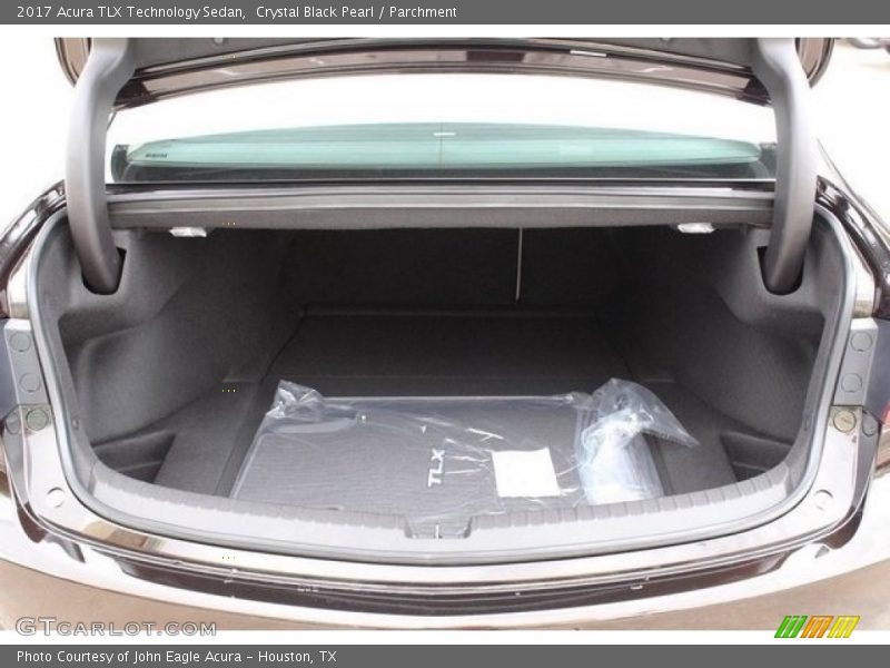 Crystal Black Pearl / Parchment 2017 Acura TLX Technology Sedan