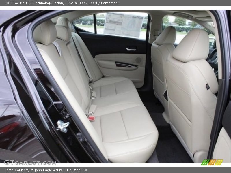 Crystal Black Pearl / Parchment 2017 Acura TLX Technology Sedan