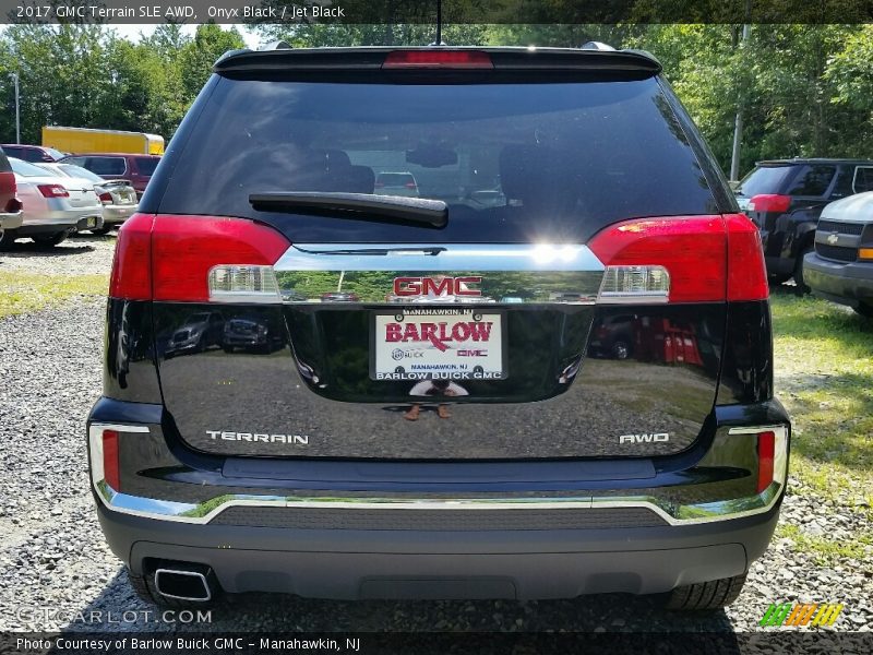 Onyx Black / Jet Black 2017 GMC Terrain SLE AWD