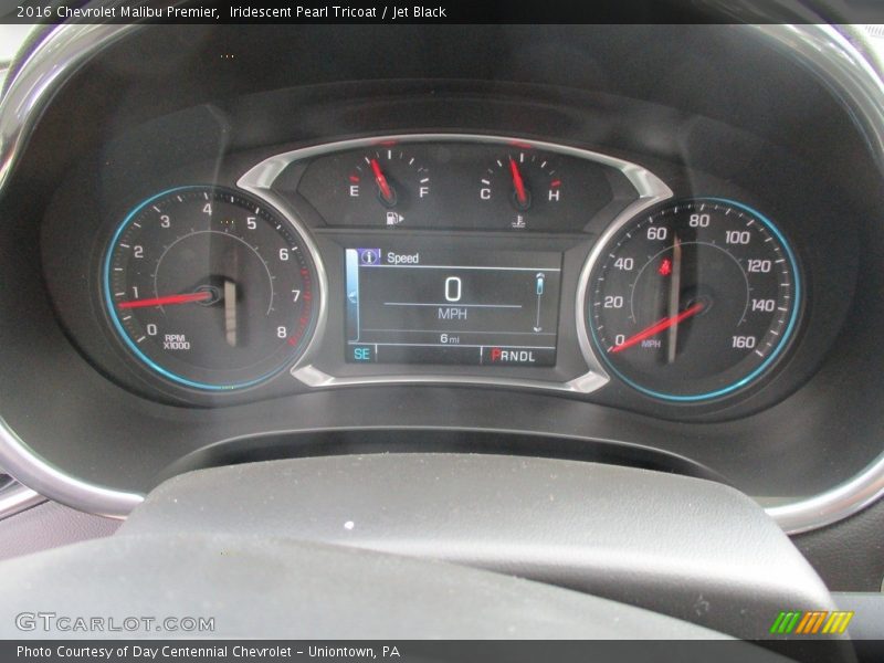 Iridescent Pearl Tricoat / Jet Black 2016 Chevrolet Malibu Premier