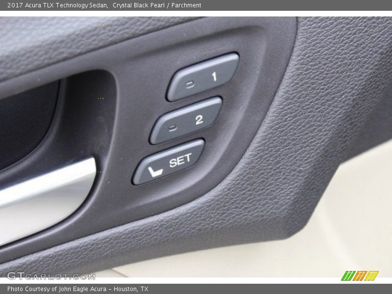 Crystal Black Pearl / Parchment 2017 Acura TLX Technology Sedan