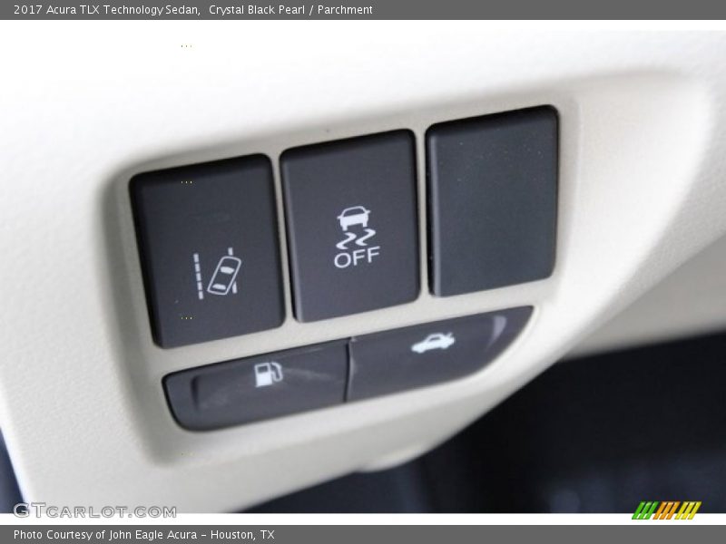 Crystal Black Pearl / Parchment 2017 Acura TLX Technology Sedan