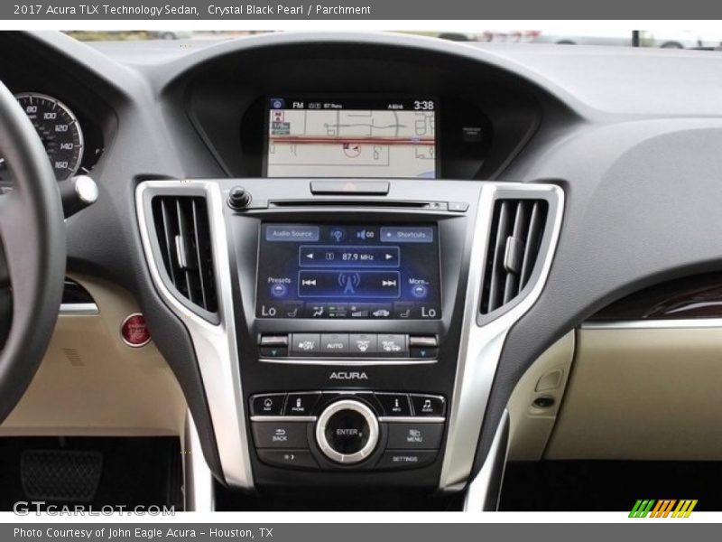 Crystal Black Pearl / Parchment 2017 Acura TLX Technology Sedan