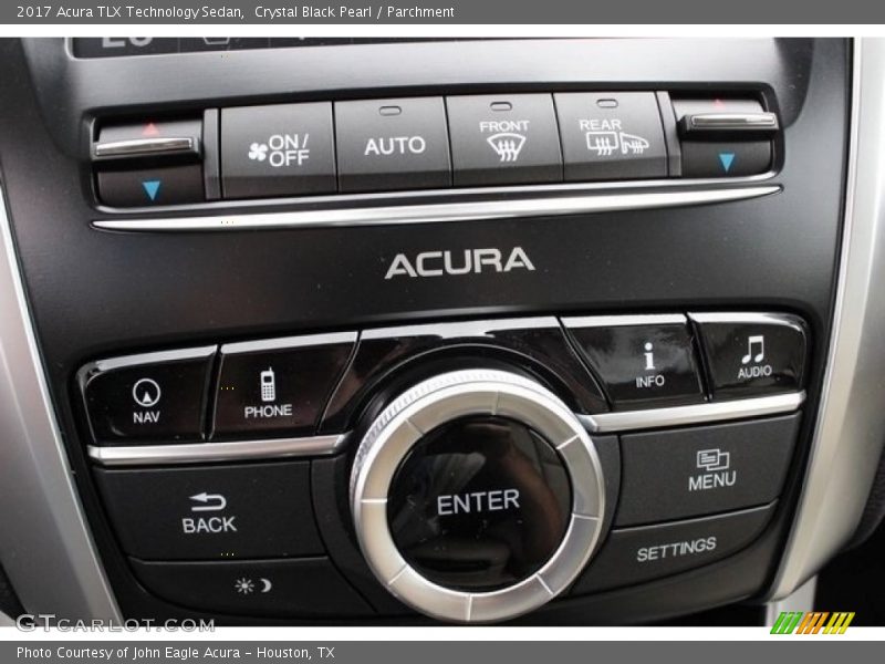 Crystal Black Pearl / Parchment 2017 Acura TLX Technology Sedan