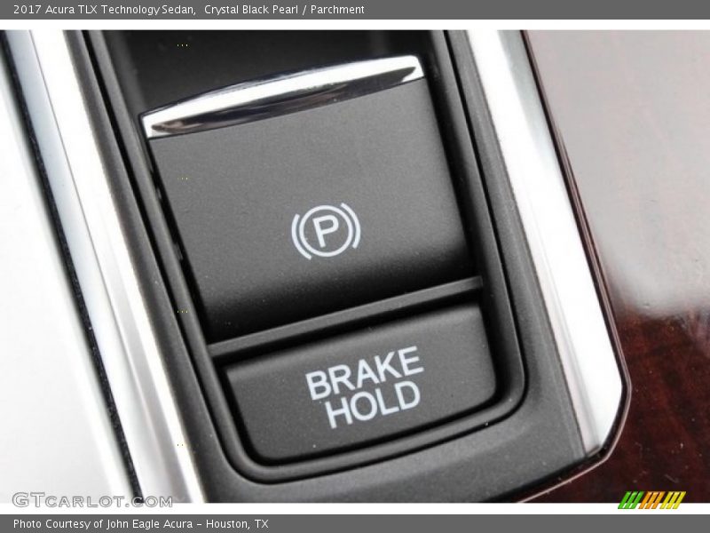Crystal Black Pearl / Parchment 2017 Acura TLX Technology Sedan