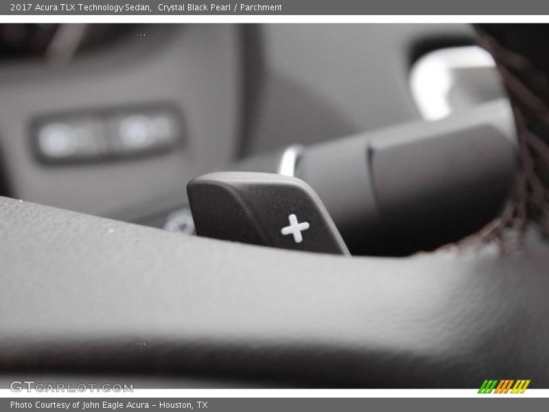 Crystal Black Pearl / Parchment 2017 Acura TLX Technology Sedan