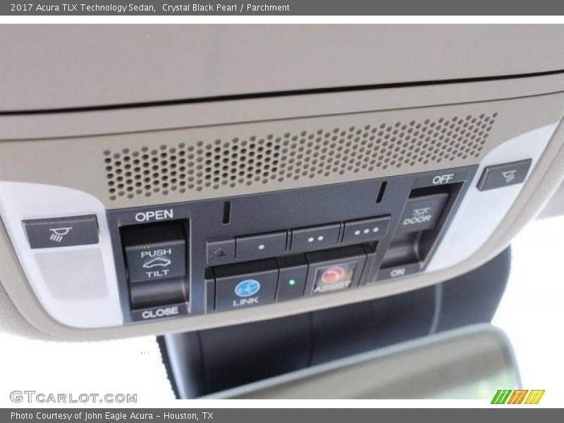 Crystal Black Pearl / Parchment 2017 Acura TLX Technology Sedan