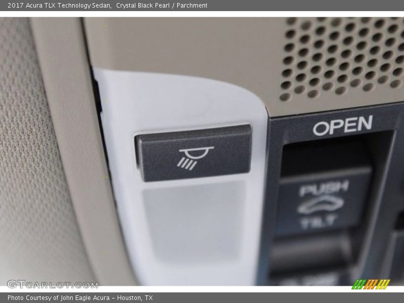 Crystal Black Pearl / Parchment 2017 Acura TLX Technology Sedan