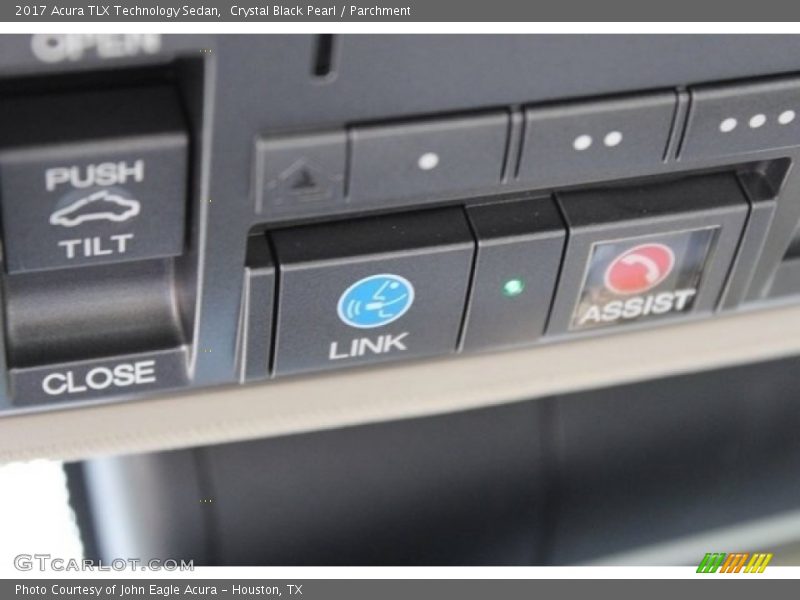 Crystal Black Pearl / Parchment 2017 Acura TLX Technology Sedan