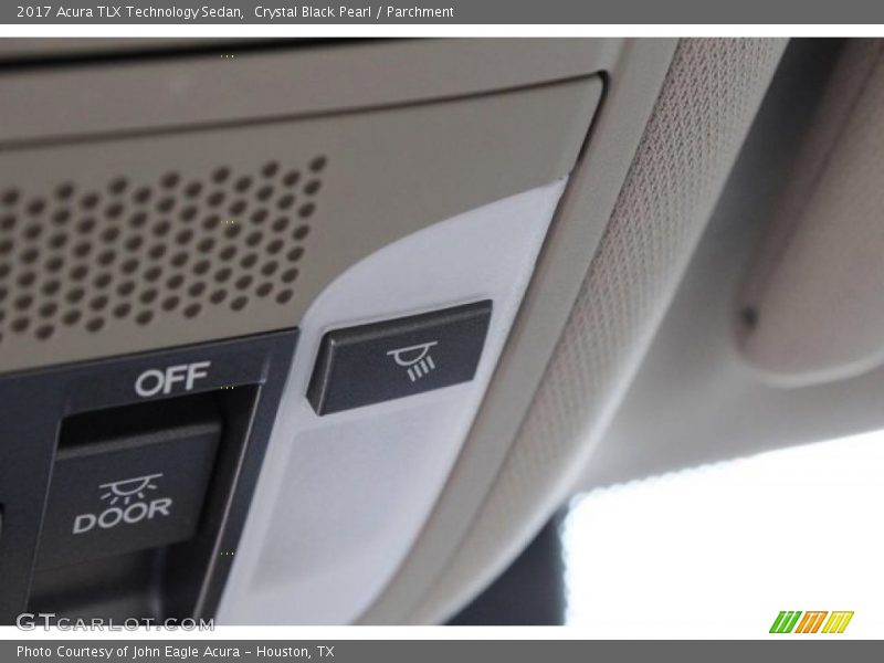 Crystal Black Pearl / Parchment 2017 Acura TLX Technology Sedan