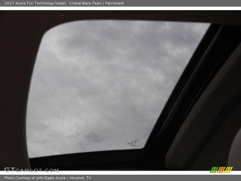 Crystal Black Pearl / Parchment 2017 Acura TLX Technology Sedan