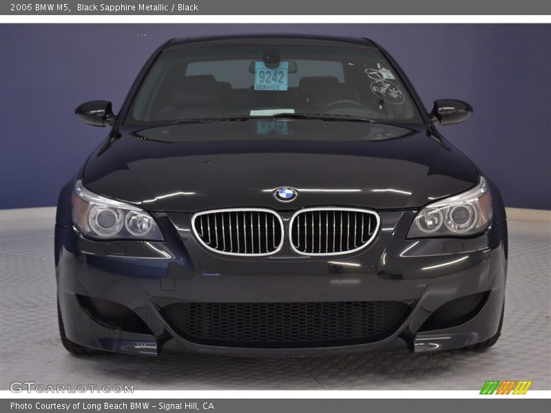 Black Sapphire Metallic / Black 2006 BMW M5