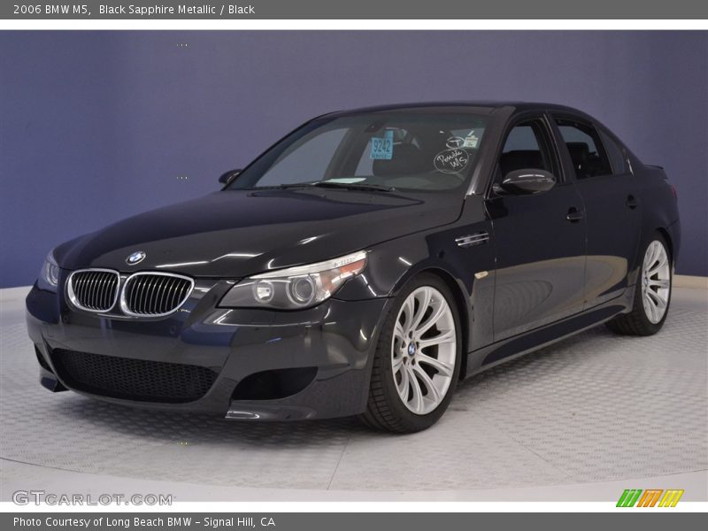 Black Sapphire Metallic / Black 2006 BMW M5