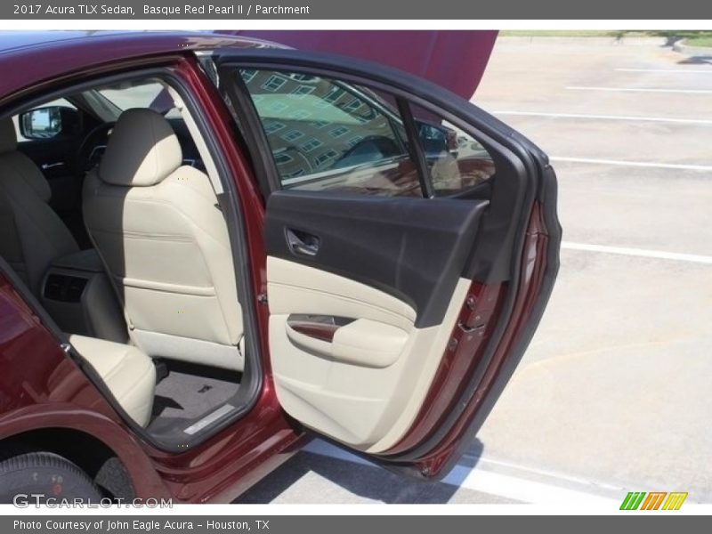 Basque Red Pearl II / Parchment 2017 Acura TLX Sedan