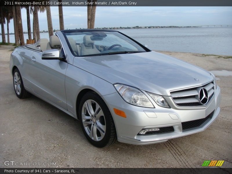 Front 3/4 View of 2011 E 350 Cabriolet