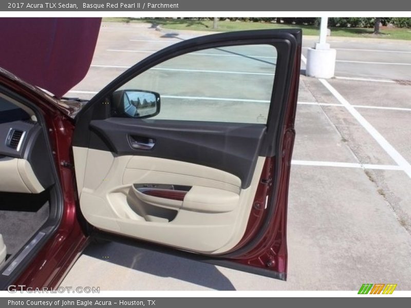 Basque Red Pearl II / Parchment 2017 Acura TLX Sedan