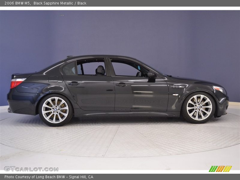Black Sapphire Metallic / Black 2006 BMW M5