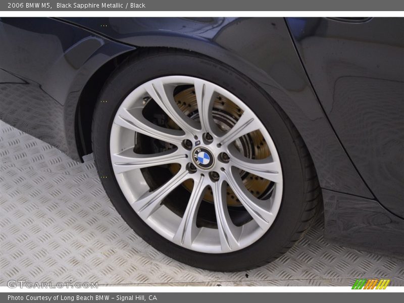 Black Sapphire Metallic / Black 2006 BMW M5
