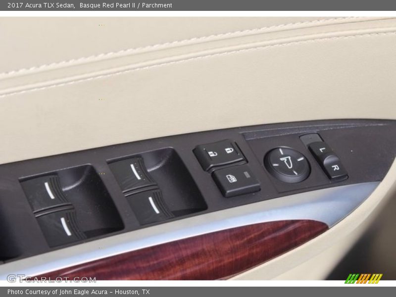 Basque Red Pearl II / Parchment 2017 Acura TLX Sedan