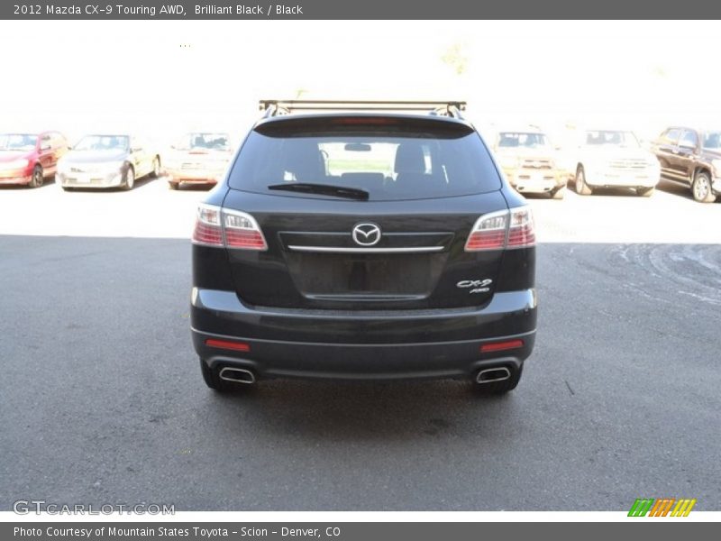 Brilliant Black / Black 2012 Mazda CX-9 Touring AWD
