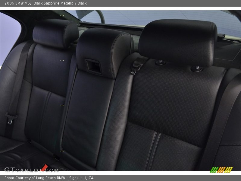 Black Sapphire Metallic / Black 2006 BMW M5