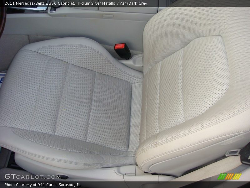 Iridium Silver Metallic / Ash/Dark Grey 2011 Mercedes-Benz E 350 Cabriolet