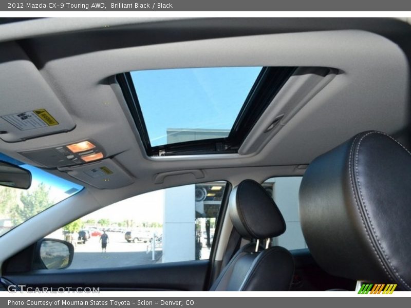 Brilliant Black / Black 2012 Mazda CX-9 Touring AWD