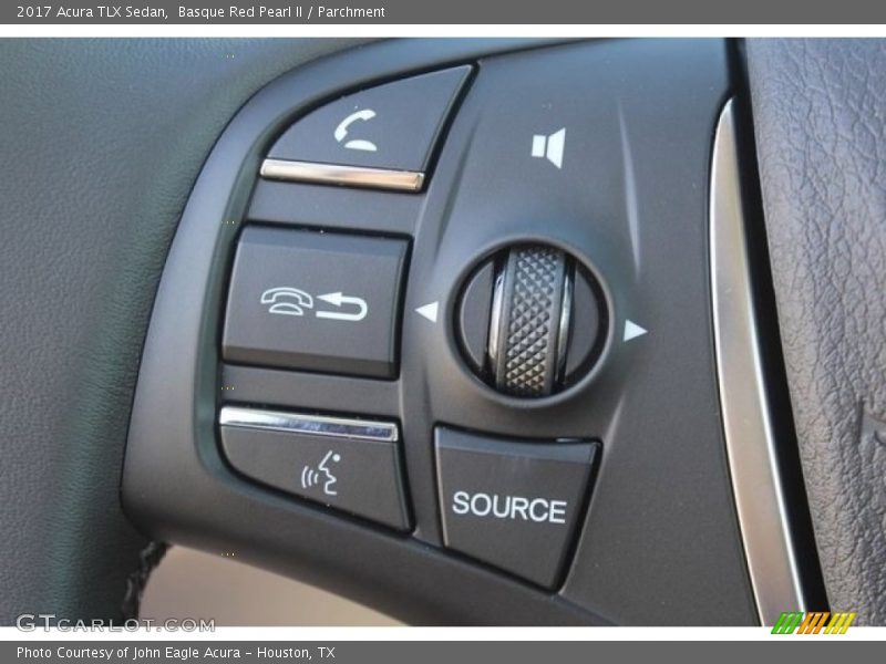 Basque Red Pearl II / Parchment 2017 Acura TLX Sedan
