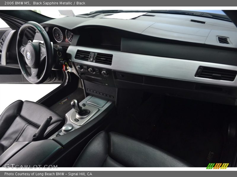Black Sapphire Metallic / Black 2006 BMW M5