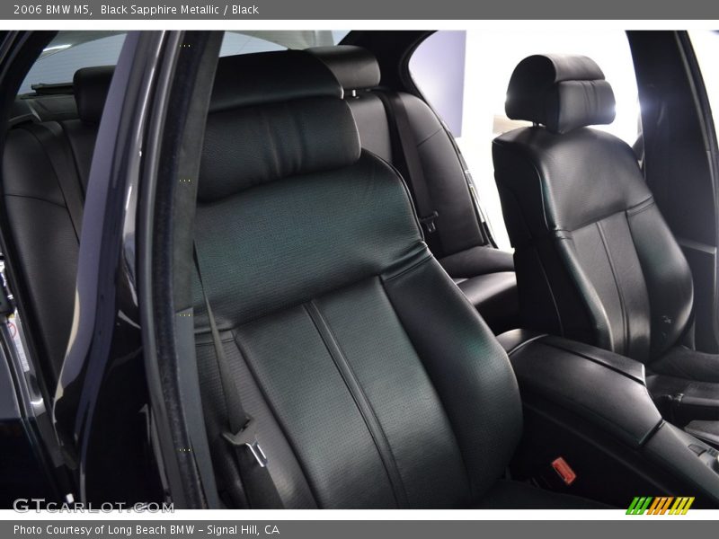 Black Sapphire Metallic / Black 2006 BMW M5