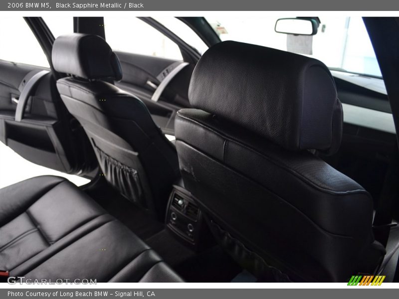 Black Sapphire Metallic / Black 2006 BMW M5