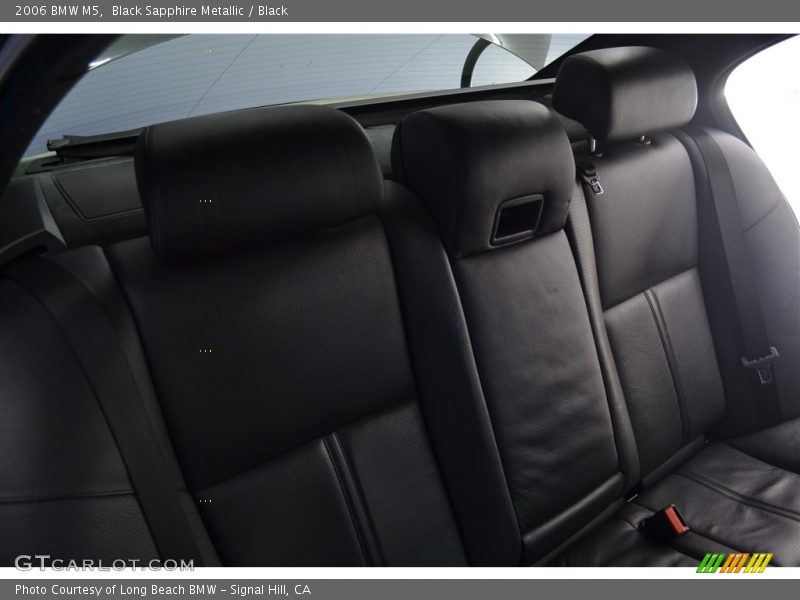Black Sapphire Metallic / Black 2006 BMW M5