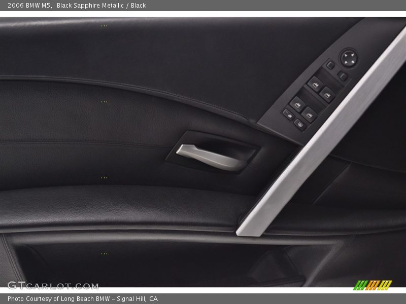Black Sapphire Metallic / Black 2006 BMW M5