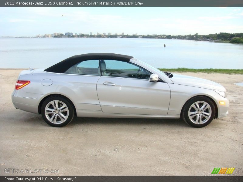 Iridium Silver Metallic / Ash/Dark Grey 2011 Mercedes-Benz E 350 Cabriolet