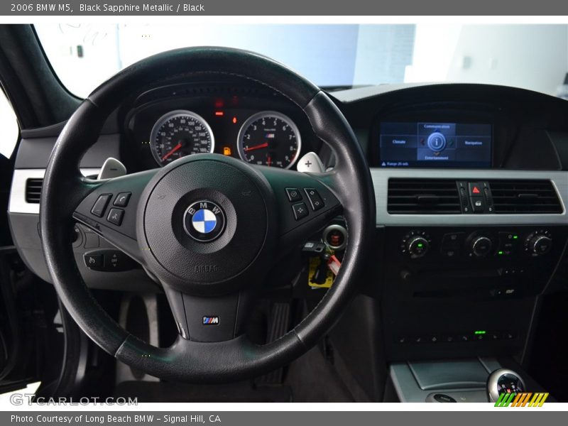 Black Sapphire Metallic / Black 2006 BMW M5