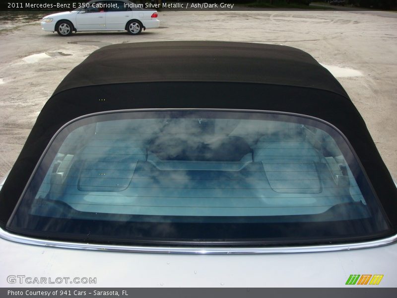 Iridium Silver Metallic / Ash/Dark Grey 2011 Mercedes-Benz E 350 Cabriolet