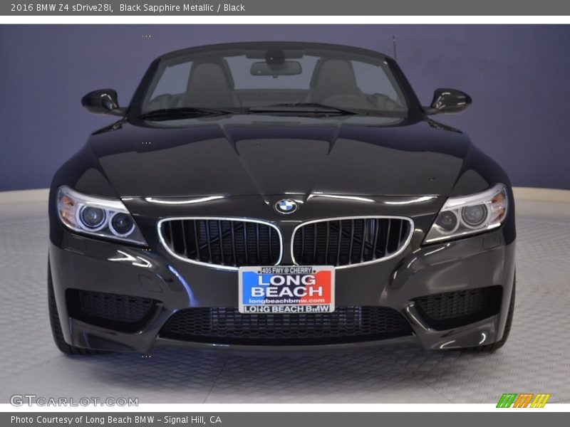 Black Sapphire Metallic / Black 2016 BMW Z4 sDrive28i