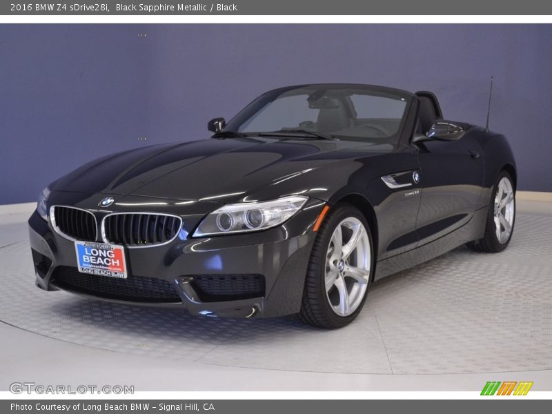 Black Sapphire Metallic / Black 2016 BMW Z4 sDrive28i