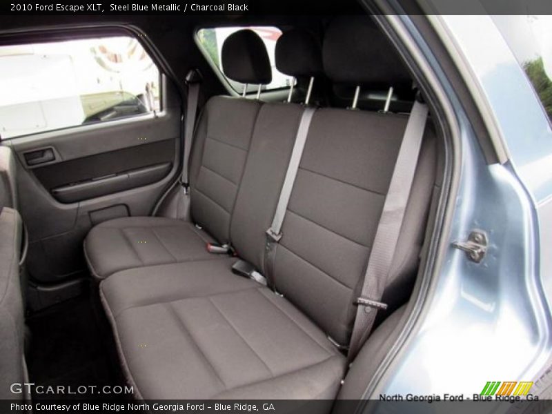 Steel Blue Metallic / Charcoal Black 2010 Ford Escape XLT