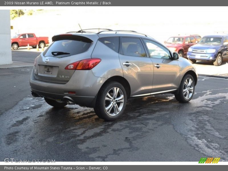 Platinum Graphite Metallic / Black 2009 Nissan Murano LE AWD