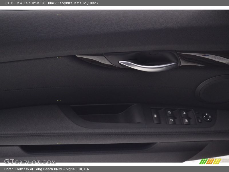Black Sapphire Metallic / Black 2016 BMW Z4 sDrive28i